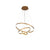Lustra LED cu Telecomanda Elizabeth 152W Dimabila Auriu