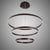 Lustra LED cu Telecomanda Olathe 400W, Maro