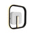 Lustra LED VICTORIA, 16W, lumina Rece/Calda/Neutra, Negru si Alb