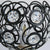 Lustra Vera, 1*E27, Negru, Metal si Cristal