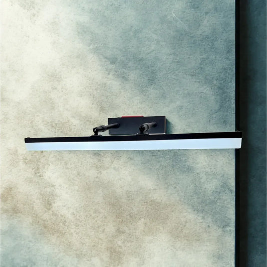 Aplica LED de Baie, MALAWI, 10W, liniara, lumina Neutra, Negru