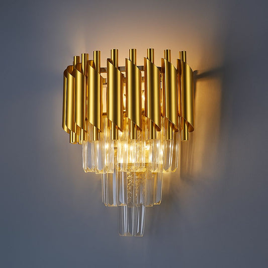 Aplica Candelabru Cristal VERSAILLES Piccolo, 2xE14, Auriu