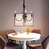 Candelabru Cristal Mioara, 3xE14, Negru, Inaltime Reglabila