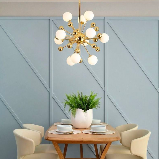 Lustra Auriemma, 78x107cm, 12xG9, Auriu Lustre Moderne Default Title Alessandro Design