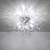 Candelabru Cristal RONDO Vivace, 8x G9, Diametru 60cm, Argintiu Lucios