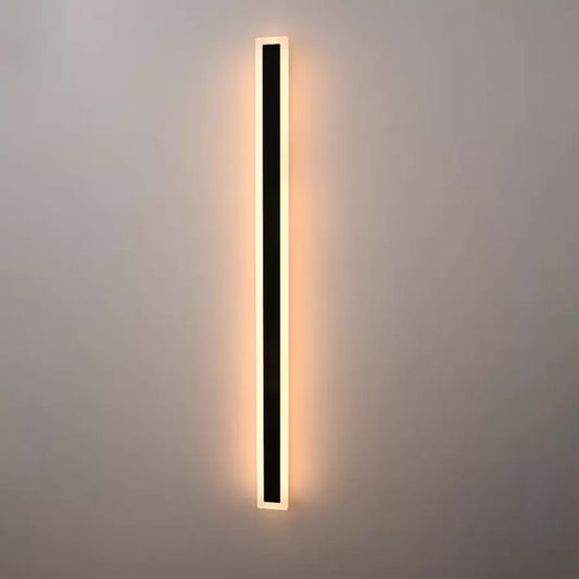 Aplica LED de Exterior Mack, Lungime 120cm, 16W, IP65, Metal, Liniar, Negru Aplice de Exterior Default Title Alessandro Design