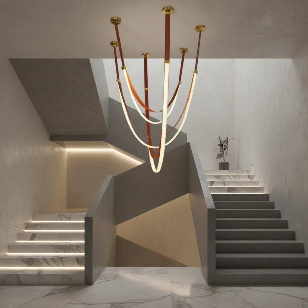 Candelabru Modern, LED, ARIA Largo, 34W, lumina Calda, Maro Candelabre Moderne Default Title Alessandro Design