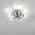 Candelabru Cristal RONDO Vivace, 6x G9, Diametru 49cm, Argintiu Lucios