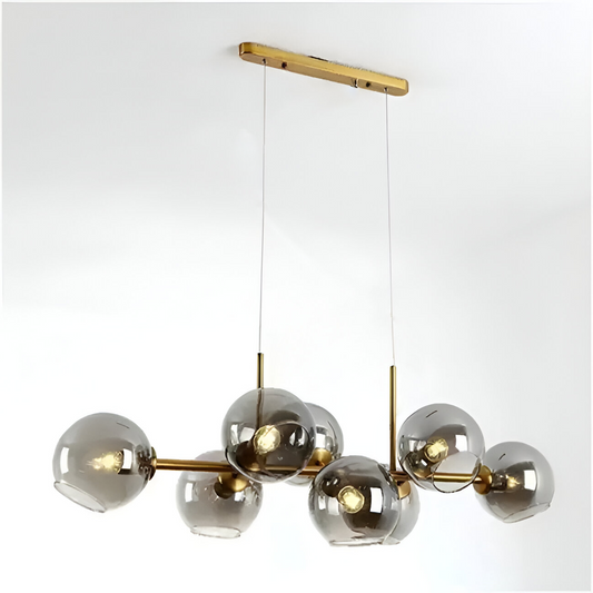Lustra cu Glob, MODEST Grand, 8xE27, Auriu, Metal Lustre Moderne Default Title Alessandro Design
