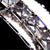 Lustra LED PRISM Antea, Telecomanda, 40W, Cristal si Metal, Dimabila, Inaltime Reglabila, Lumina Rece/Calda/Neutra