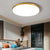 Plafoniera LED SOLIS 37cm 32W Lumina Neutra Auriu