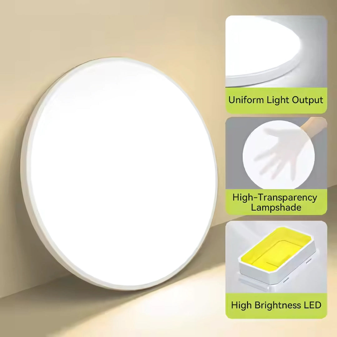 Plafoniera LED SOLIS 37cm 32W Lumina Neutra Alb