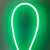 Neon Flex Verde SMD2835 220V 15x26mm IP65