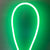 Neon Flex Verde SMD2835 220V 9x15mm IP65