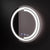 Oglinda LED Rotunda 60cm Senzor MotionGlow Consuel Marcello Sistem Dezaburire Ceas & Termometru Dimabila