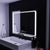 Oglinda LED Rectangulara 90x60cm Sole Marcello Senzor Sistem Dezaburire Ceas & Termometru