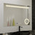 Oglinda LED Rectangulara 120x80cm ABSOLU MotionGlow Marcello Sistem Dezaburire Ceas & Termometru Lupa Cosmetica Dimabila