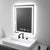 Oglinda LED Rectangulara 45x60cm Verite MotionGlow Marcello Sistem Dezaburire Ceas & Termometru Dimabila