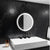 Oglinda LED Rotunda 50cm Celeste Majeste Noir Eleve MotionGlow Marcello Sistem Dezaburire Ceas & Termometru Dimabila