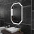 Oglinda LED Poligon 60x80cm Ralya Senzor MotionGlow Sistem Dezaburire Ceas & Termometru Dimabila