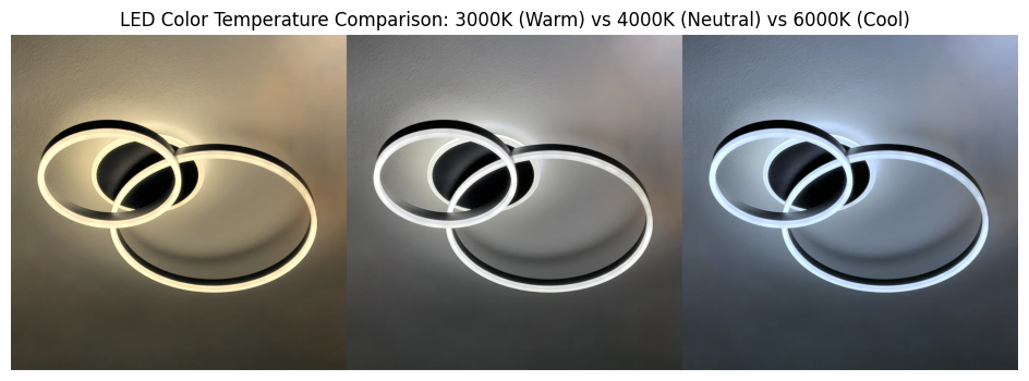 Lustra LED cu telecomanda LT511/30+40+50BK, 93W, 2 Cercuri, lumina Rece/Calda/Neutra, Dimabila, Negru