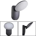 Aplica LED de Exterior 10W, AX165, Lumina Calda 3000K, Negru