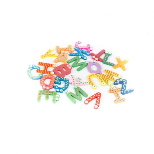 Set Litere Multicolore, Magnetice, 26 Piese, PJ02