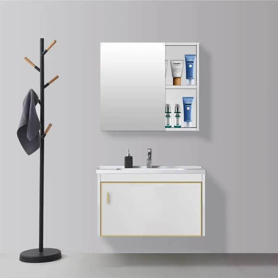 Set Mobilier Baie, Alb, PVC, T356/40