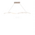 Lustra LED cu telecomanda JELENA, 35W, lumina Rece/Calda/Neutra, Dimabila, Alb