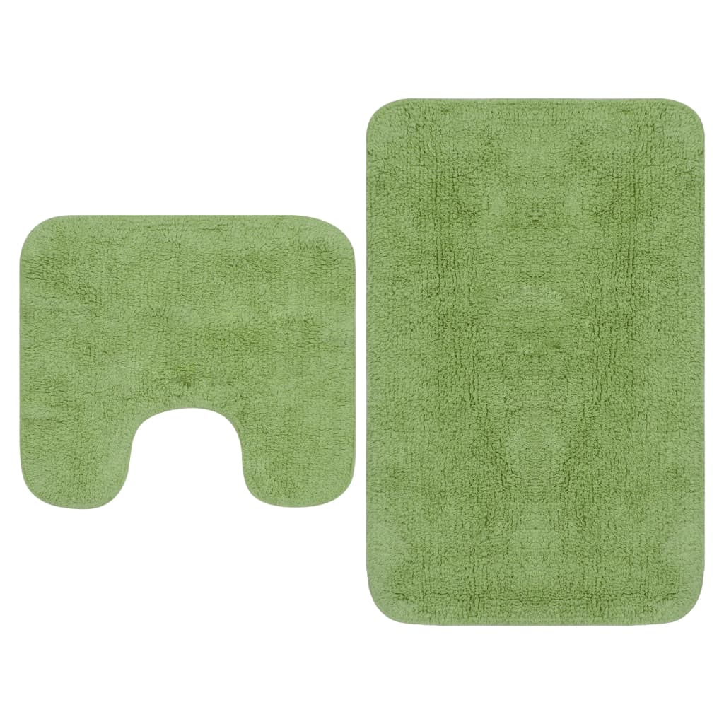 Set-covorase-baie-2-buc.-verde-material-textil