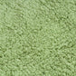 Set covorase baie, 2 buc., verde, material textil