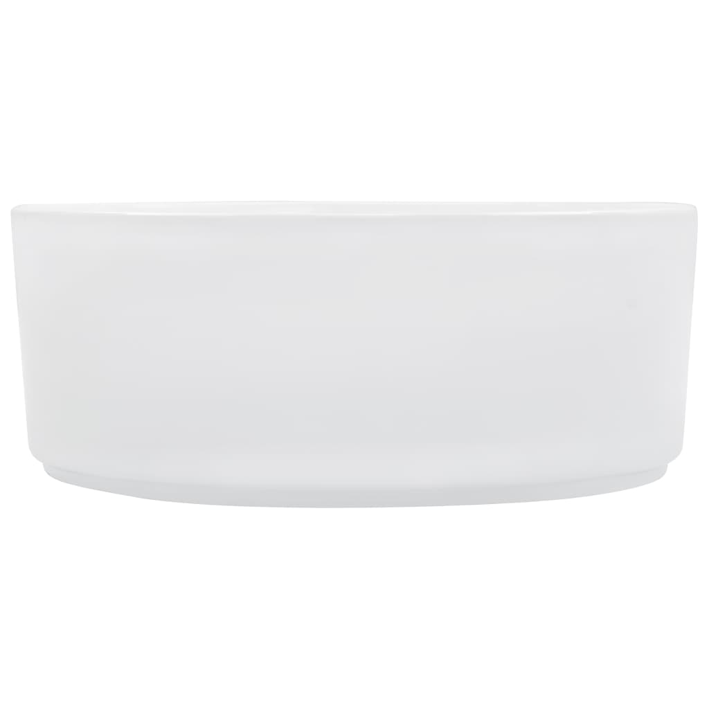 Chiuveta de baie, alb, 36 x 14 cm, ceramica