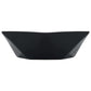 Chiuveta de baie, negru, 41 x 36,5 x 12 cm, ceramica