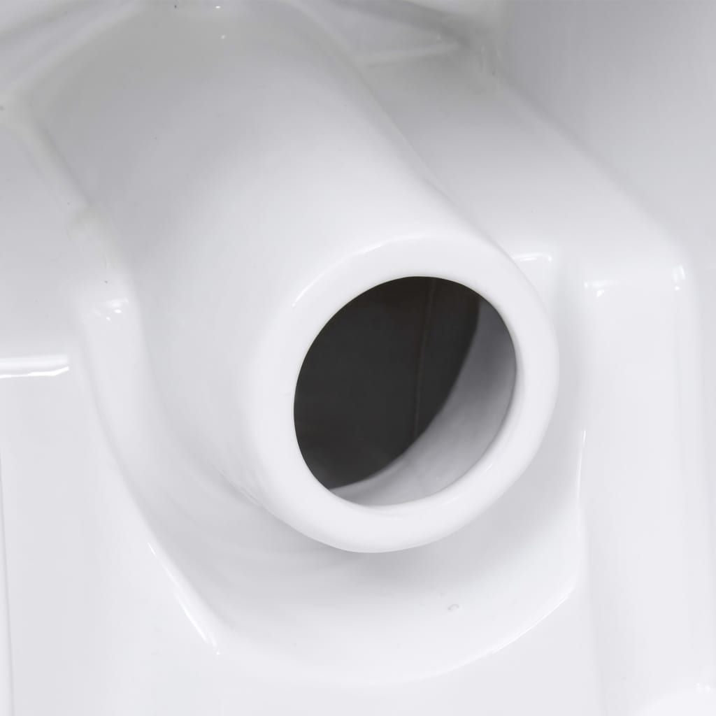 Toaleta, alb, ceramica, flux de apa In spate