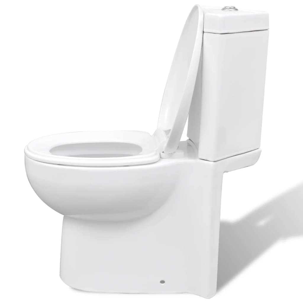 Situatie Discotecă râu  Vas toaleta din ceramica, WC baie de colt, alb – KORMAN