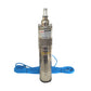 Pompa submersibila, DDT QGD120, suruburi inox, sita protectie, 20 m cablu, 120 m, 3 m³/h